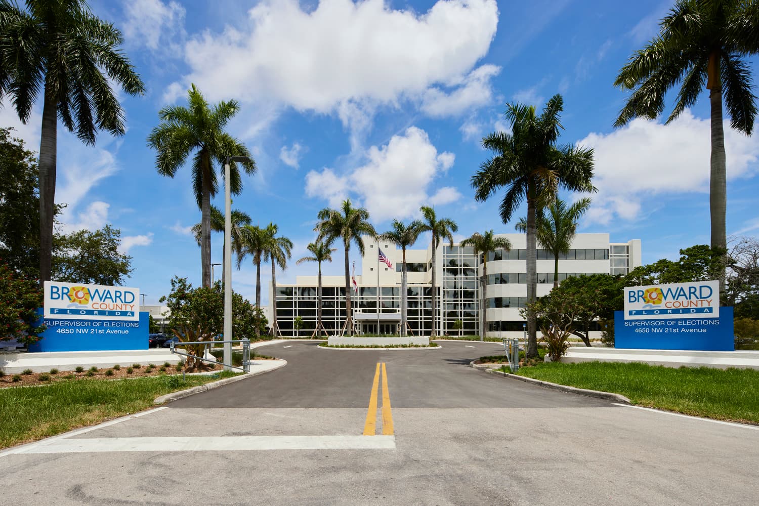 Broward County shows off new election headquarters to national officials