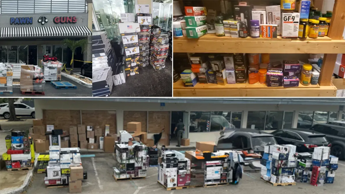 Nine Broward pawn shop employees charged in statewide retail theft scheme