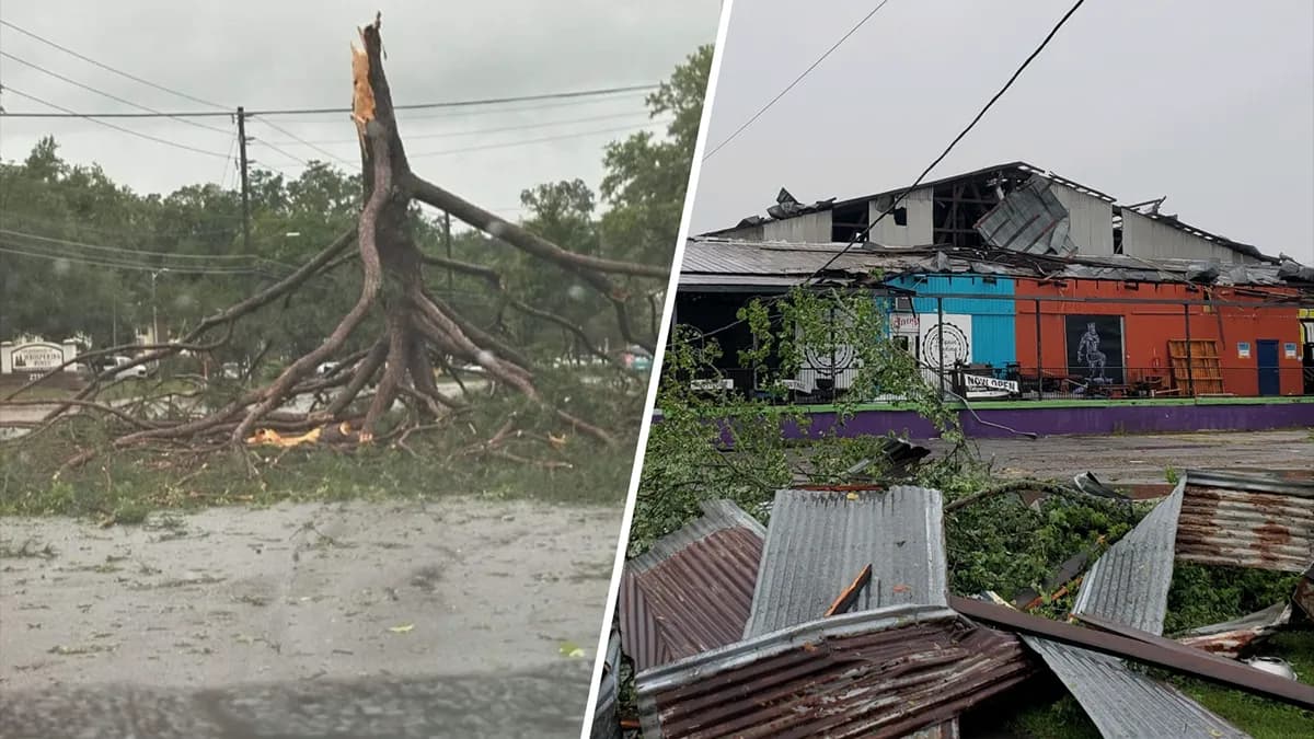 Powerful storms hit Florida