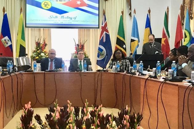 CARICOM, Cuba foreign ministers address issues affecting region