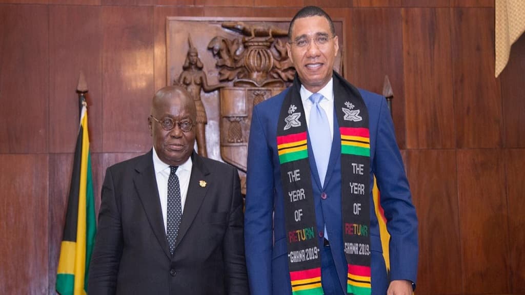 Jamaica and Ghana agree on visa-free travel