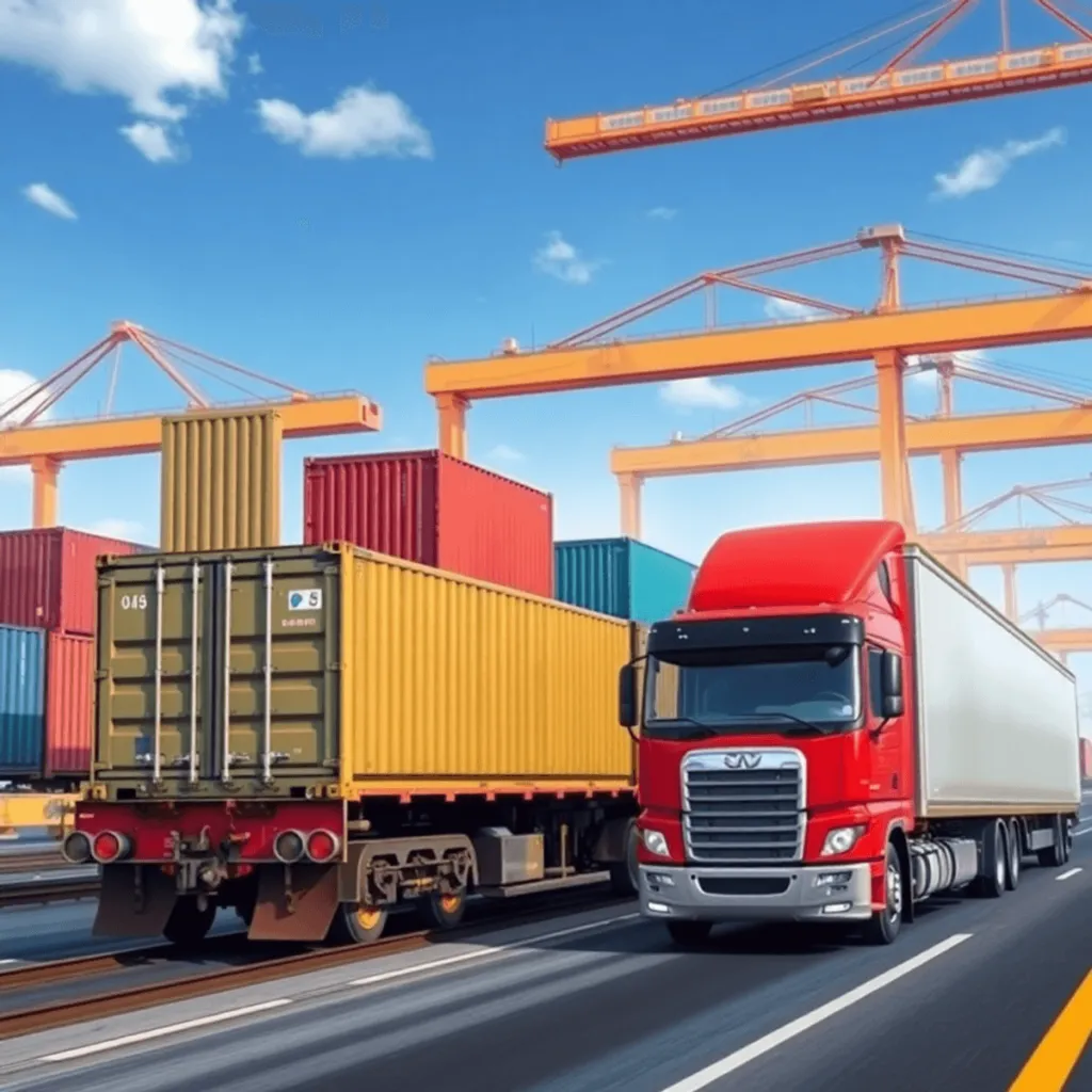 How can businesses save money with advanced freight options?