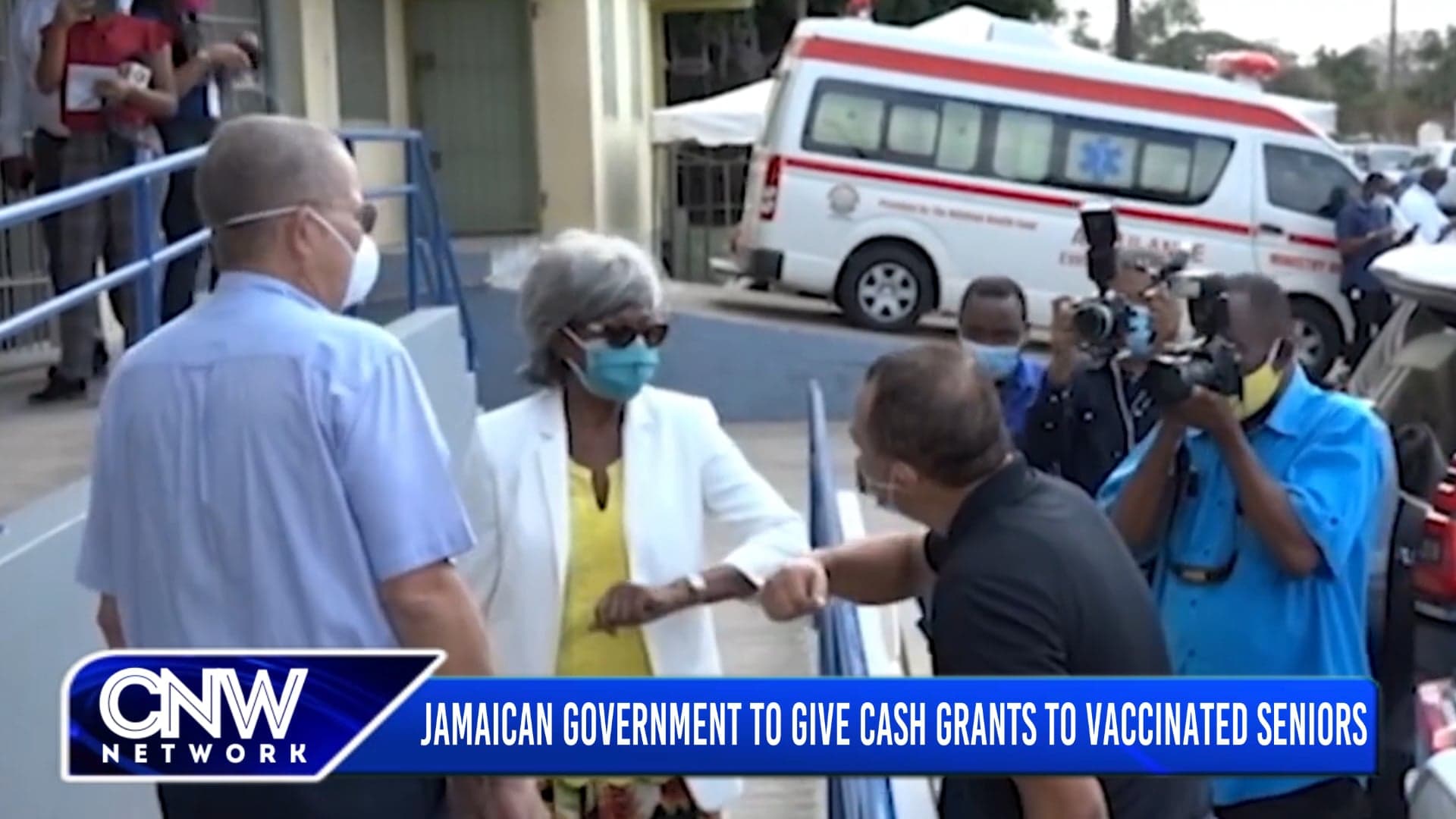 CNW09: Jamaican Gov't to Give Cash Grants to Vaccinated Seniors