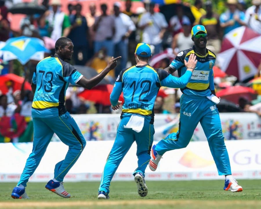 St. Lucia Zouks take victory last night of CPL in Lauderhill
