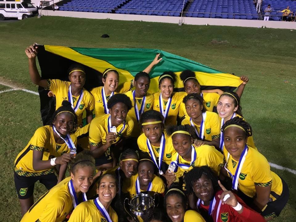 Jamaica's Reggae Girlz are CFU'S U-17 Champions