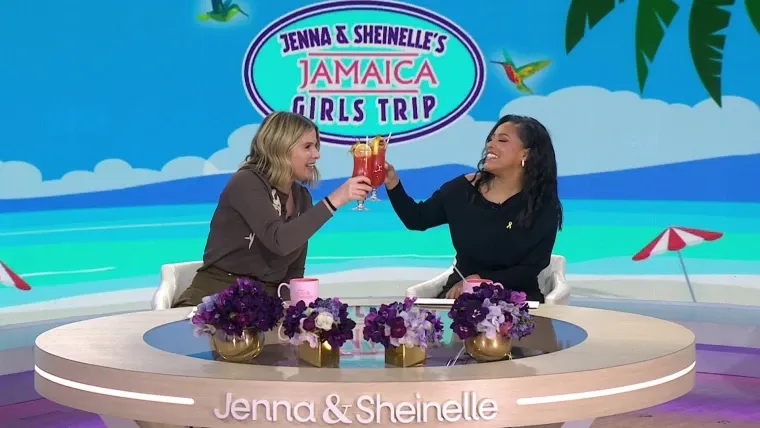 NBC's ‘Jenna & Sheinelle’ head to Sandals Dunn’s River for live broadcasts from Jamaica