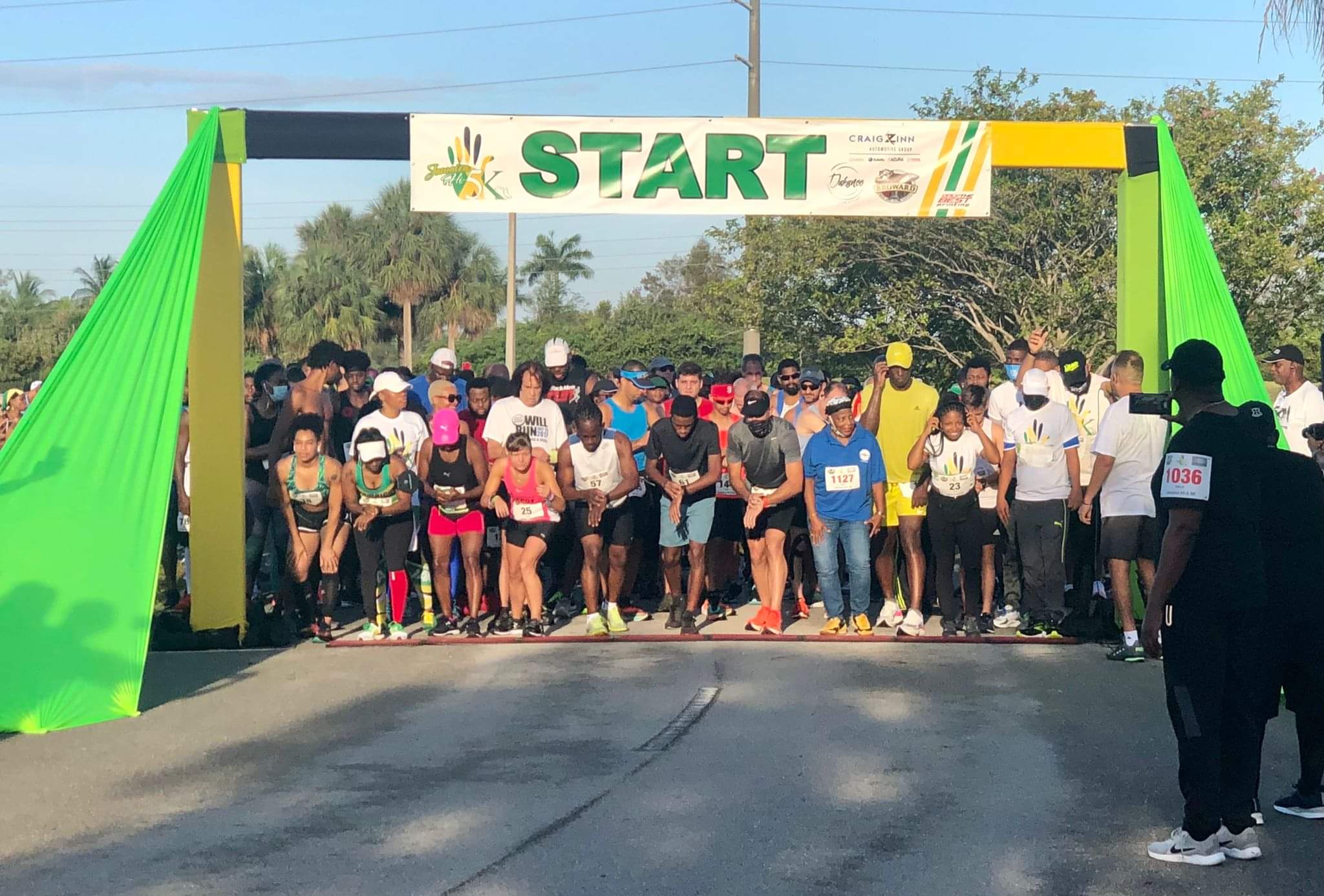 Consul General Gets Jamaican Diaspora Ready for Annual Community 5K Run/Walk
