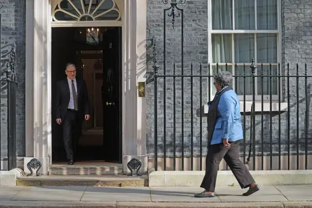 UK Prime Minister hosts Barbados’ Mia Mottley for talks at Downing Street