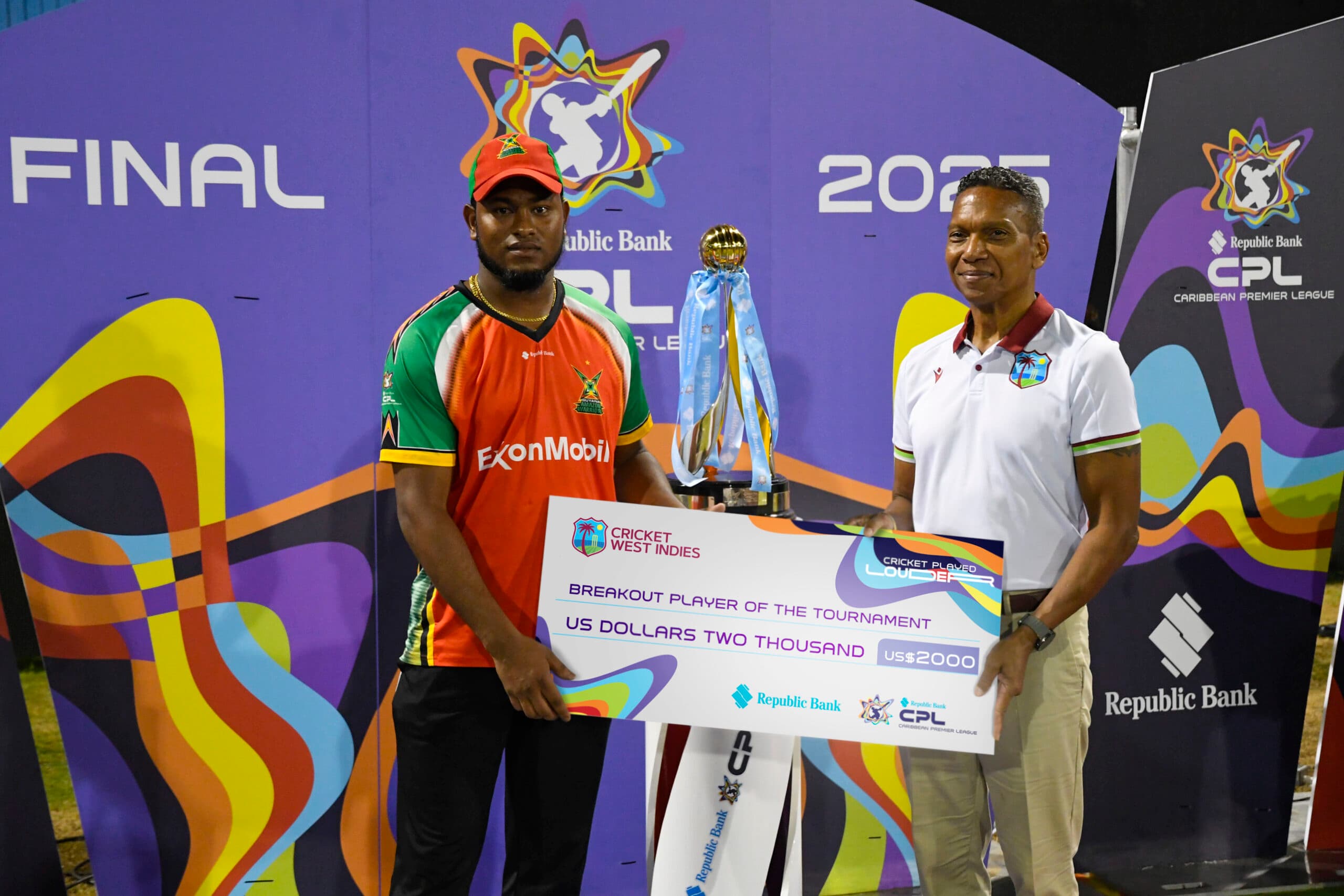 Quentin Sampson crowned breakout star of CPL 2025