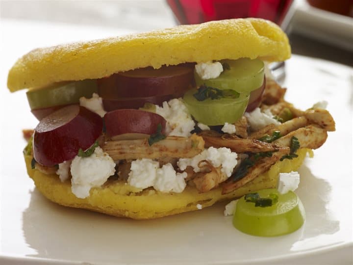 Shake things up in the kitchen with this yummy arepas recipe