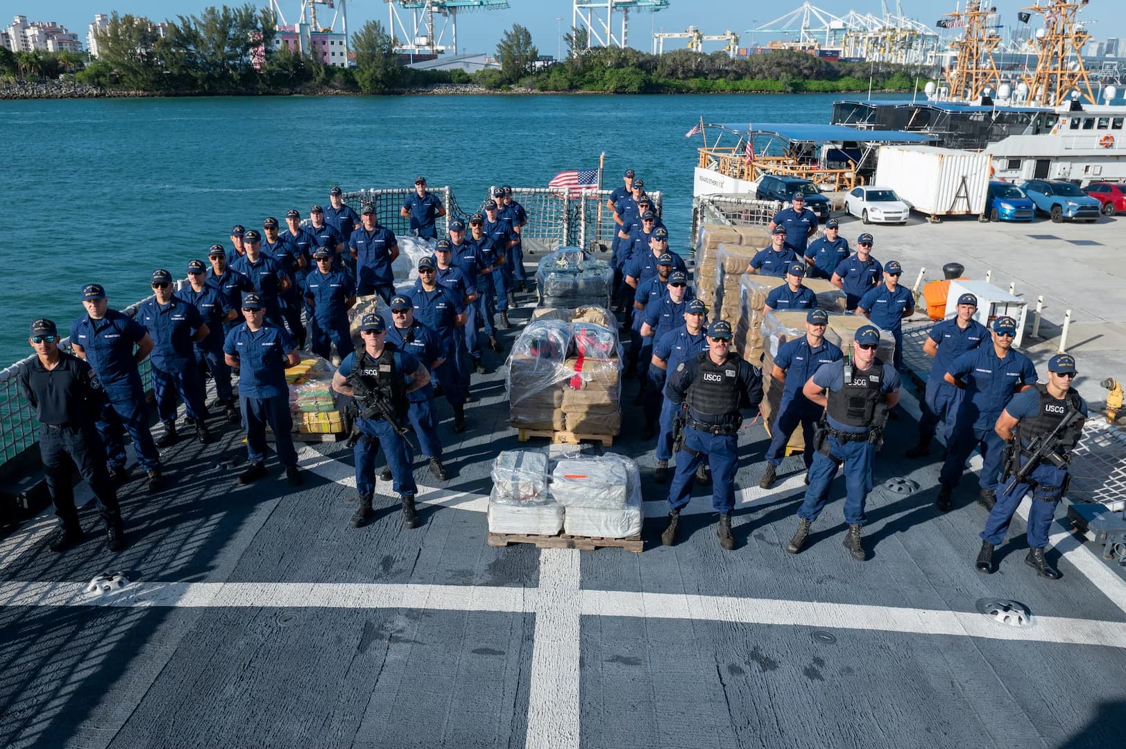US Coast Guard seizes cocaine worth US$141 million in Caribbean Sea