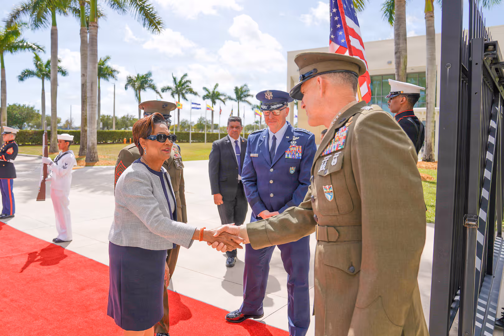 Trinidad PM Persad-Bissessar describes meeting with US Southern Command as 'fruitful'
