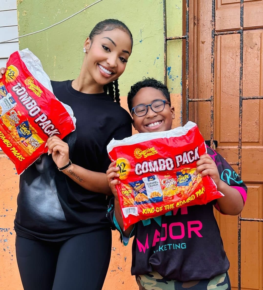 Shenseea delivers relief to residents in St. Elizabeth after Hurricane Beryl