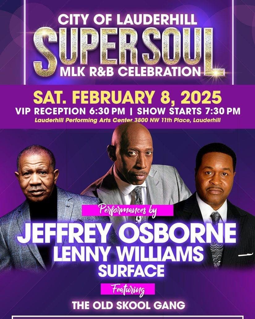 Lauderhill’s SuperSOUL MLK R&B Celebration set to bring legendary performances