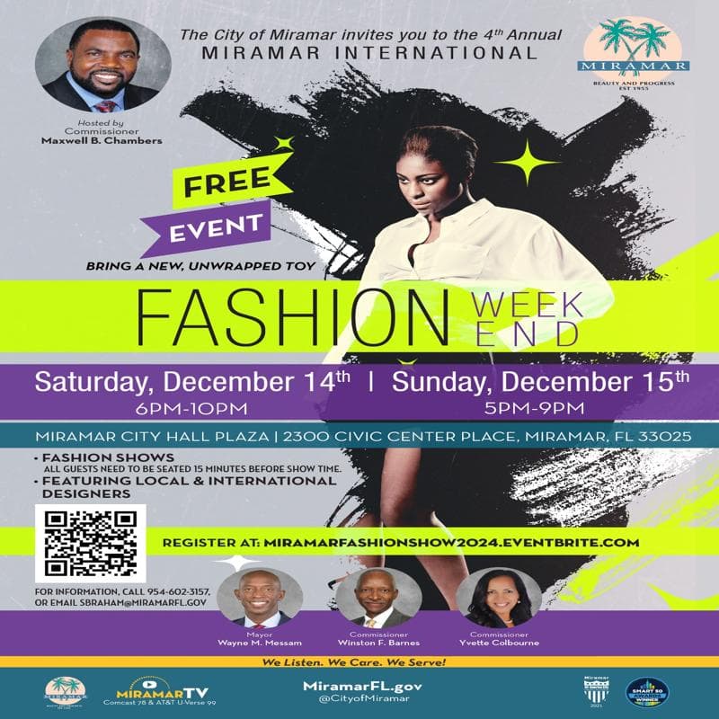 City of Miramar to host 4th annual Fashion Weekend