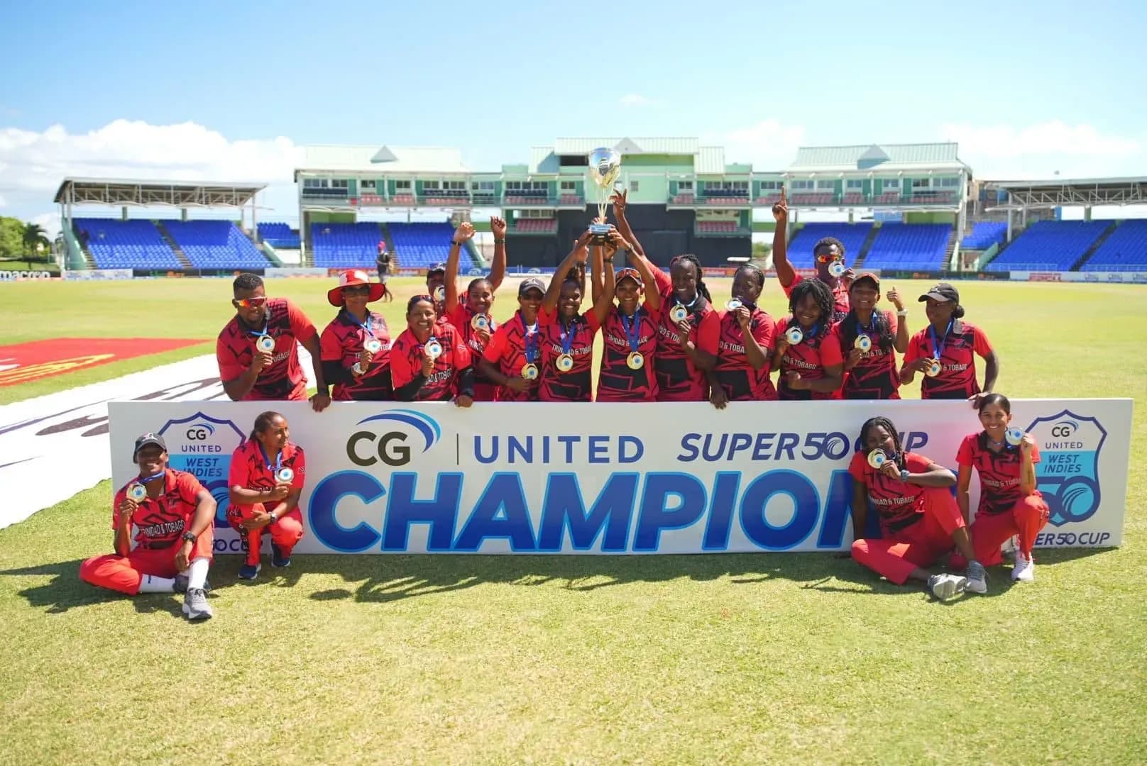 Barbados succumbs to T&T’s spin barrage in one-sided Super50 final