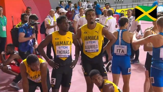 Jamaica Grabs Silver and Bronze in 4×400 Relays to Close World Champs