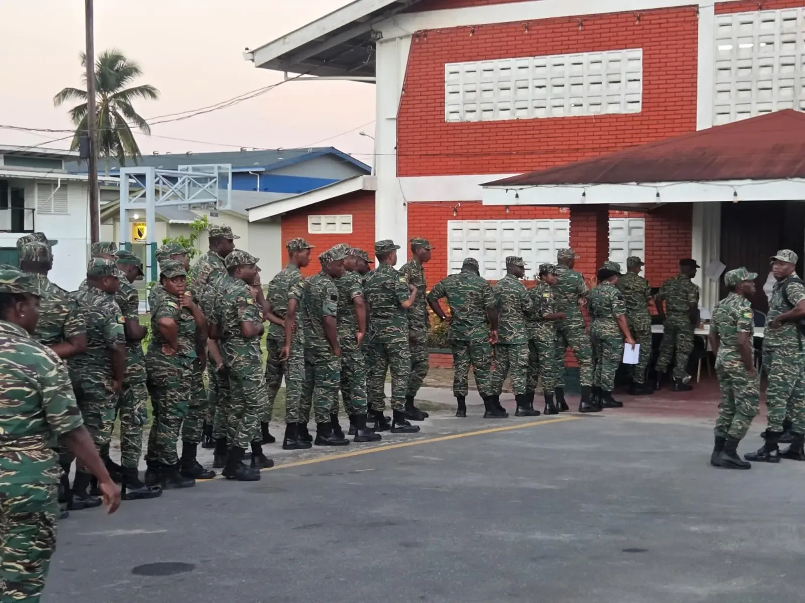 Guyana’s Disciplined Forces cast ballots ahead of September 1 general elections