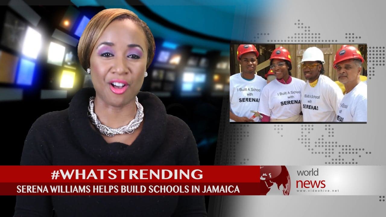 Serena Williams builds schools in Jamaica