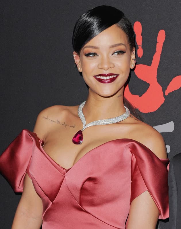 Rihanna Gives Back