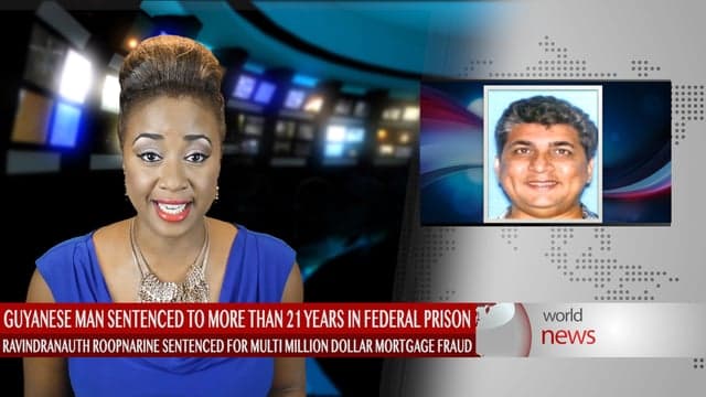 Guyanese man sentenced to 21 years for mortgage fraud