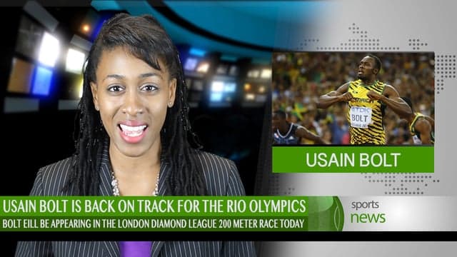 Bolt to run first race today, after recent injury