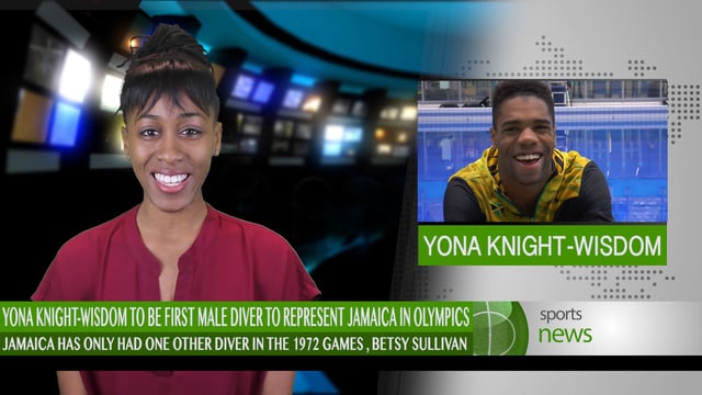 Yoga Knight-Wisdom, First diver to represent Jamaica at the Olympics