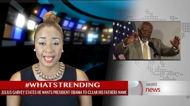 Marcus Garvey's son tries to get Presidential Pardon for his father
