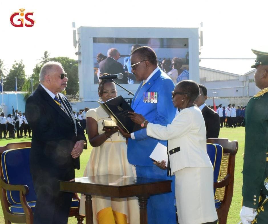 Jeffrey Bostic sworn in as second president of Barbados on 59th Independence Anniversary
