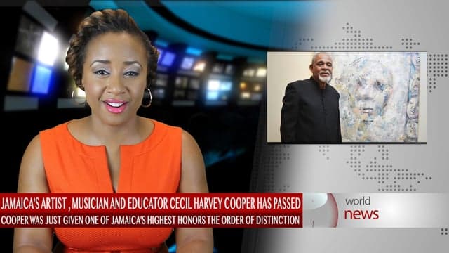 Jamaica’s Cecil Harvey Cooper, a renowned artist, musician and educator died yesterday at the age of 70