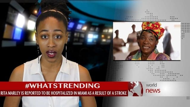 Rita Marley suffers a stroke in Miami