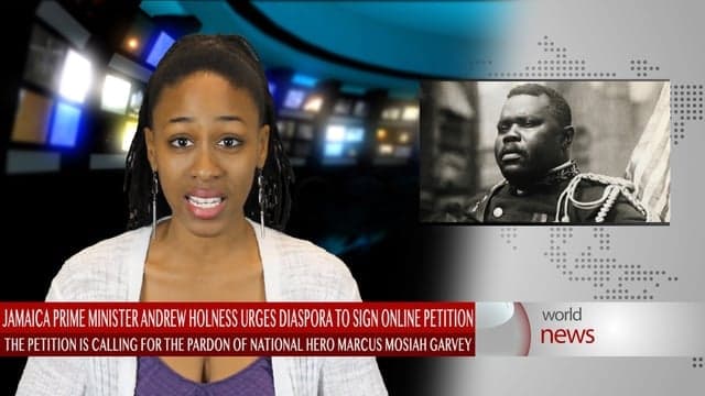 PM Holness to submit Marcus Garvey petition to Obama