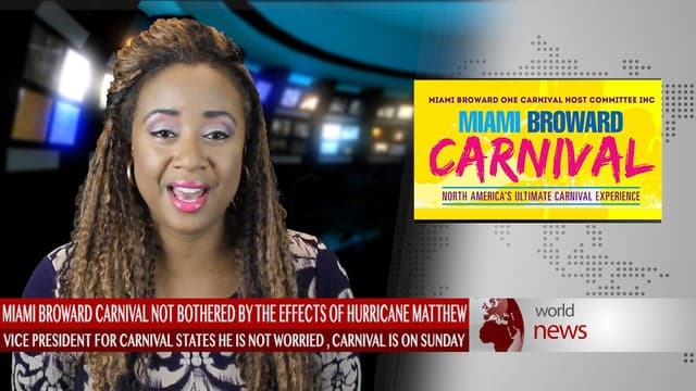 Miami Broward Carnival to take place despite hurricane Matthew