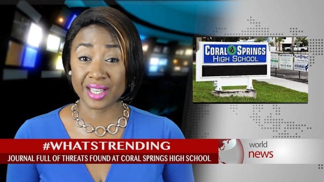 Coral Springs Police discover student's journal threatening to shoot up school