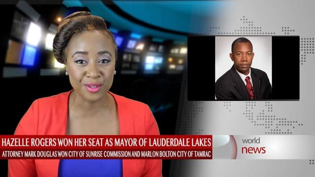 Sunrise elect, Mark Douglas makes history as Caribbean American