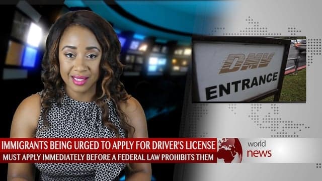 Immigrants urged to apply for a driver’s license before a Federal Law prohibits it