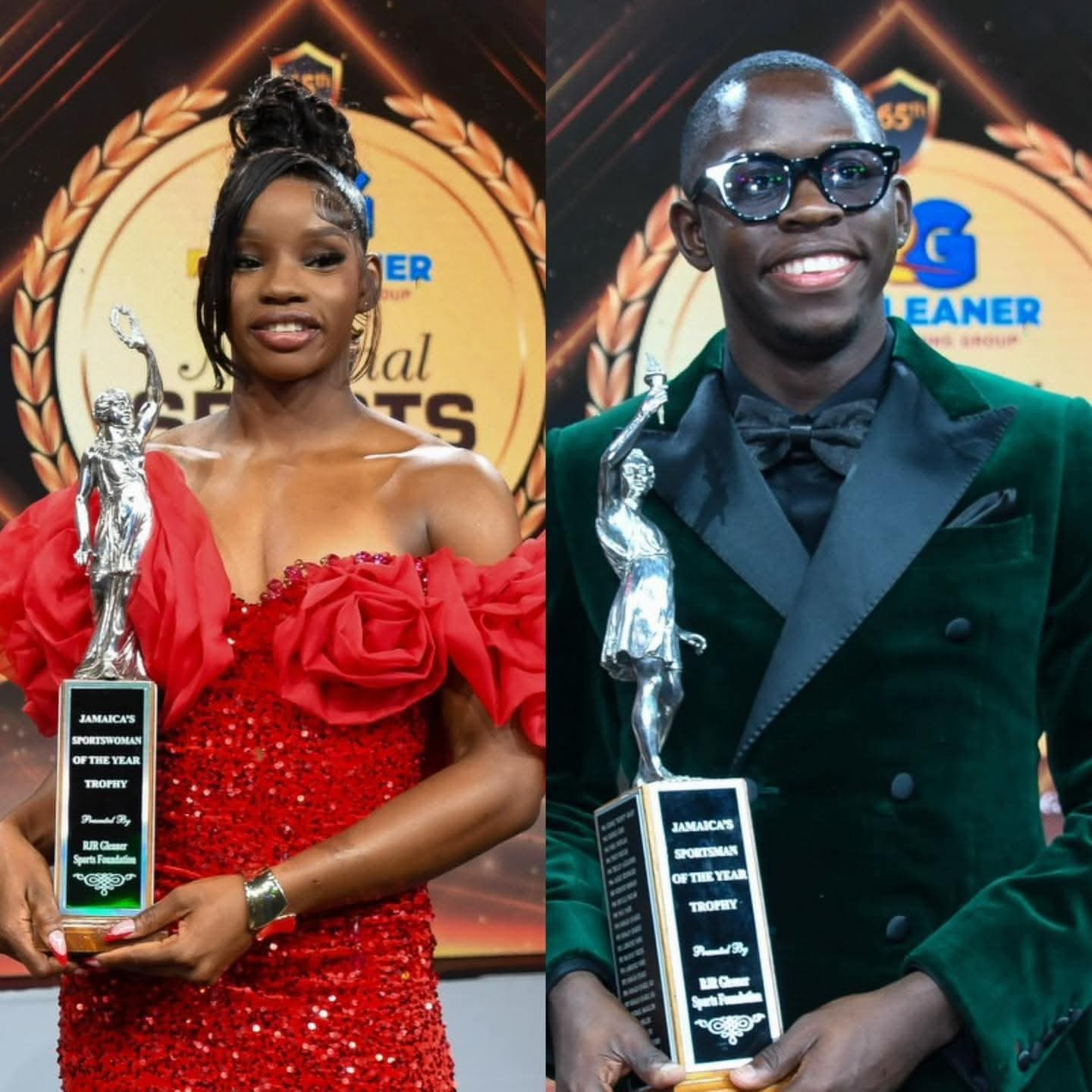 Oblique Seville, Tina Clayton crowned Jamaica’s best at National Sports awards