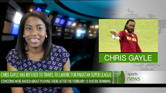 Gayle refuses to play in Lahore, after suicidal bomb attack