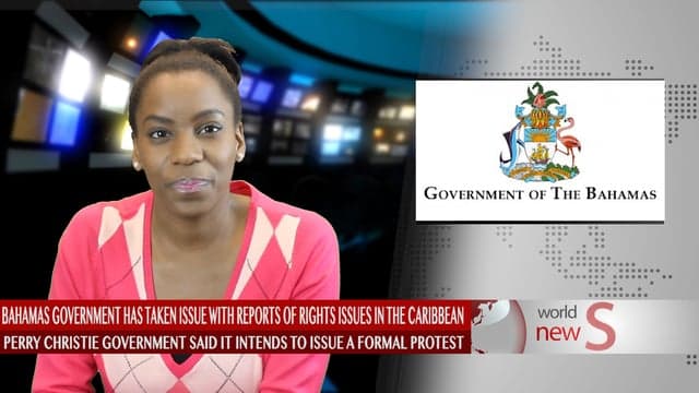 Bahamas government takes issue with human rights report by US