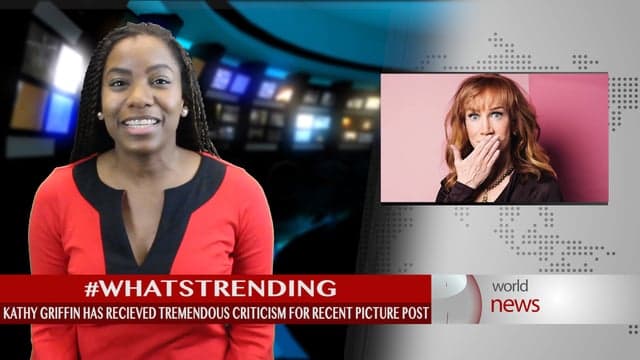 Comedian Kathy Griffin under fire for photo post