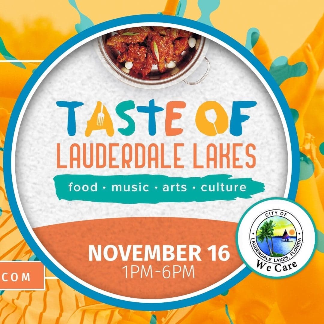 Taste of Lauderdale Lakes Festival on November 16