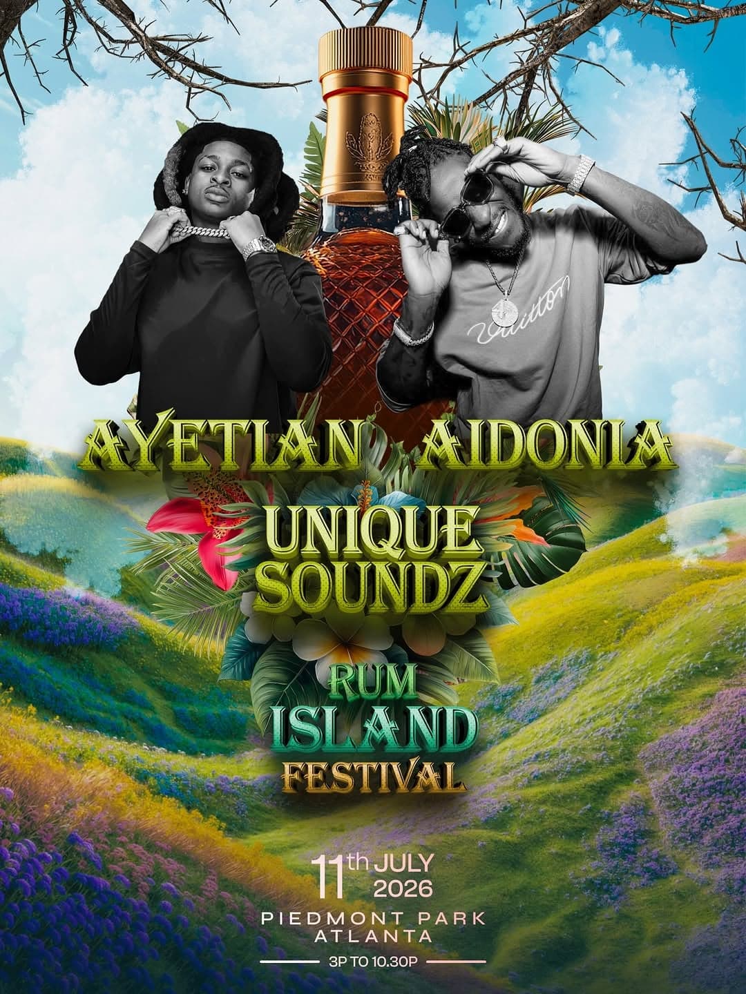 Aidonia, Ayetian lead star-studded Rum Island Festival debut in Atlanta
