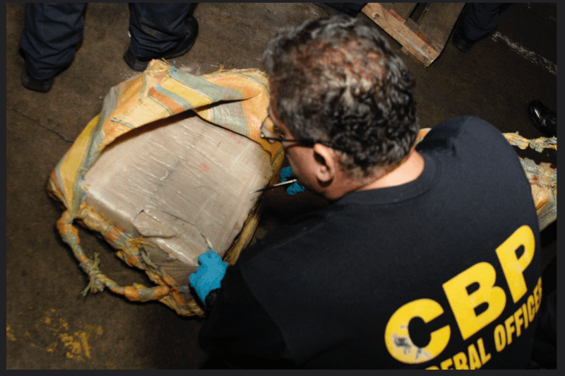 US Customs agents seize drugs on ship destined for Haiti