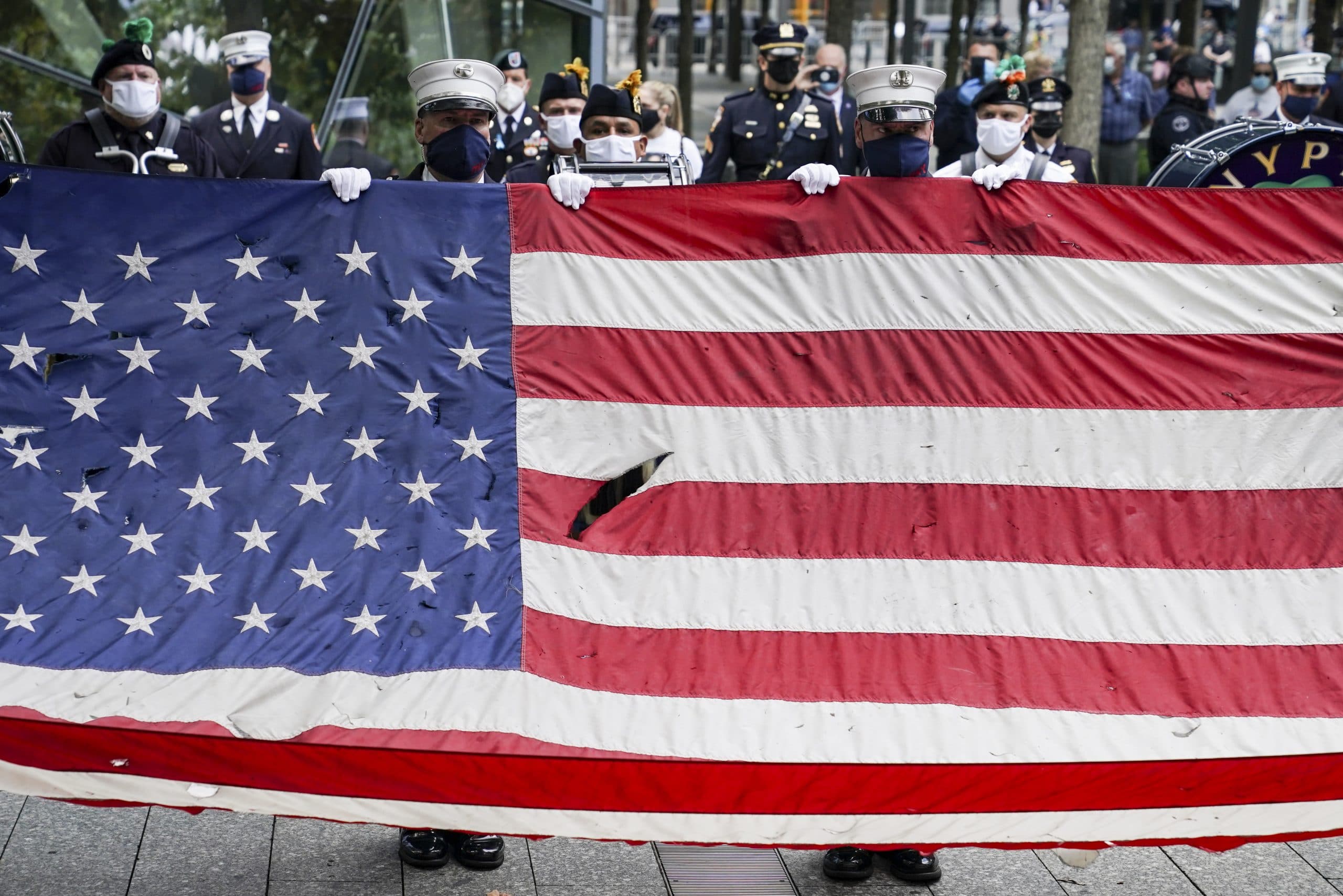US Marks 9/11 Anniversary at Tributes Shadowed by Virus