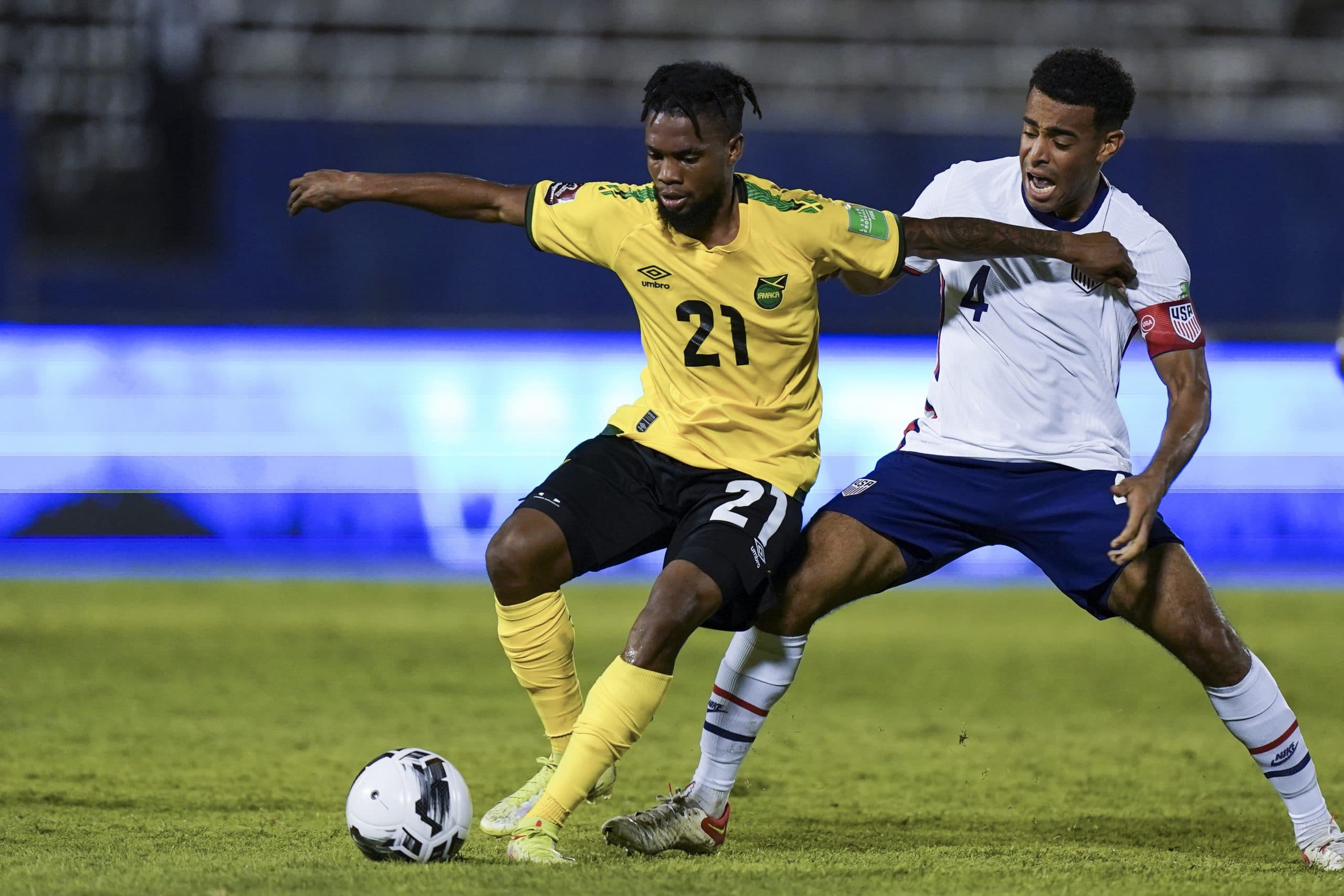 Referee Stole the Show as Jamaica and US Played to 1-1 Draw