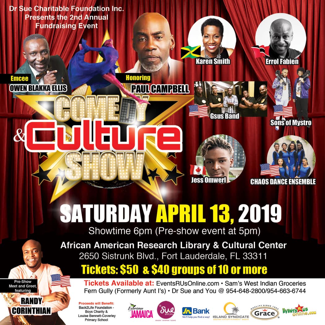 COMEDY & CULTURE - An evening of Music, Dance & Laughter!
