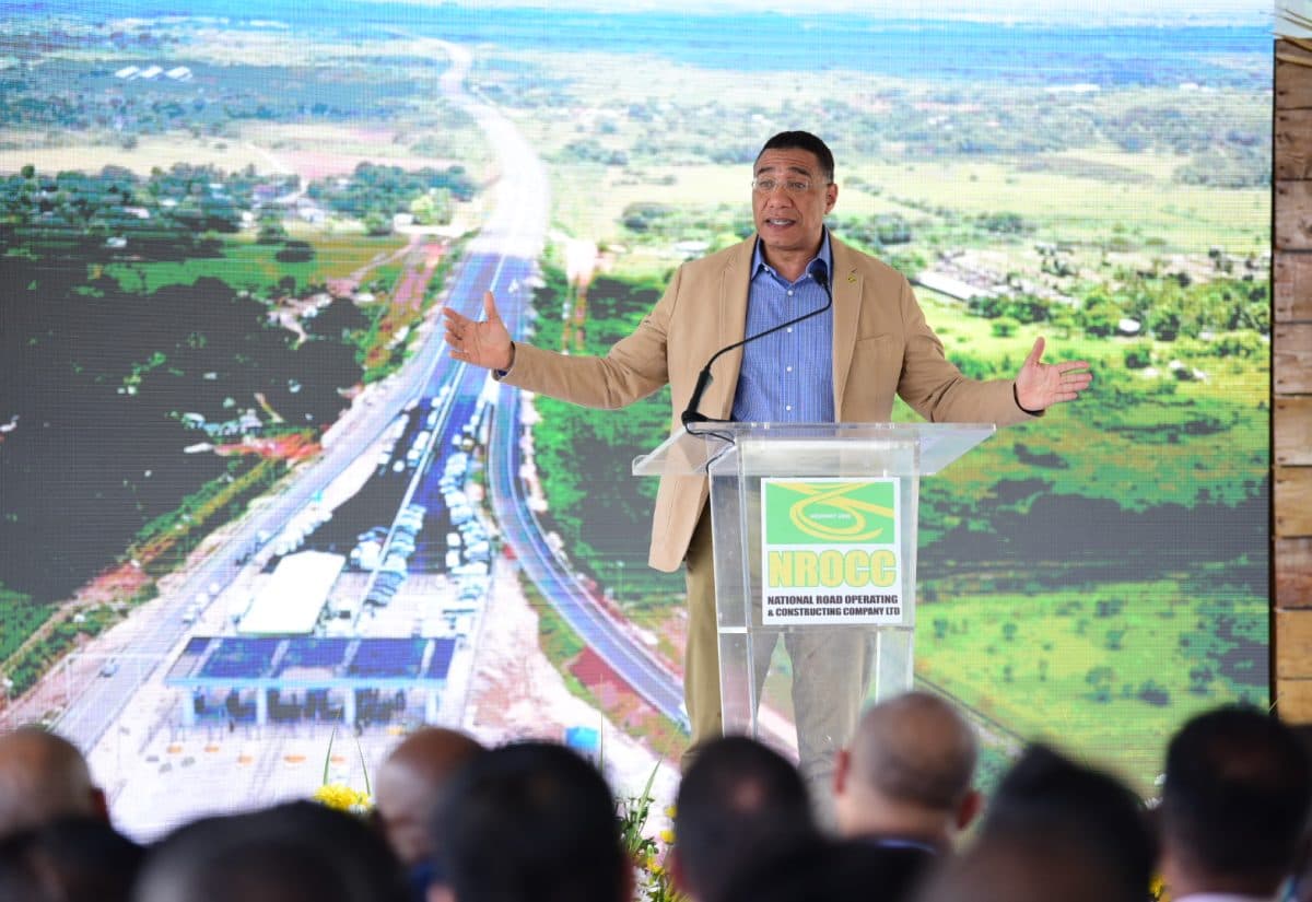 New leg of south coast highway opens in Jamaica, PM promises social and economic benefits