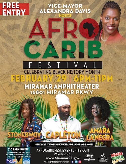 The Afro Carib Festival Comes to the Miramar Amphitheater