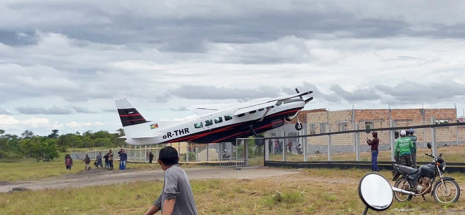 GCAA investigates aircraft that mistakenly landed at school in Region Nine