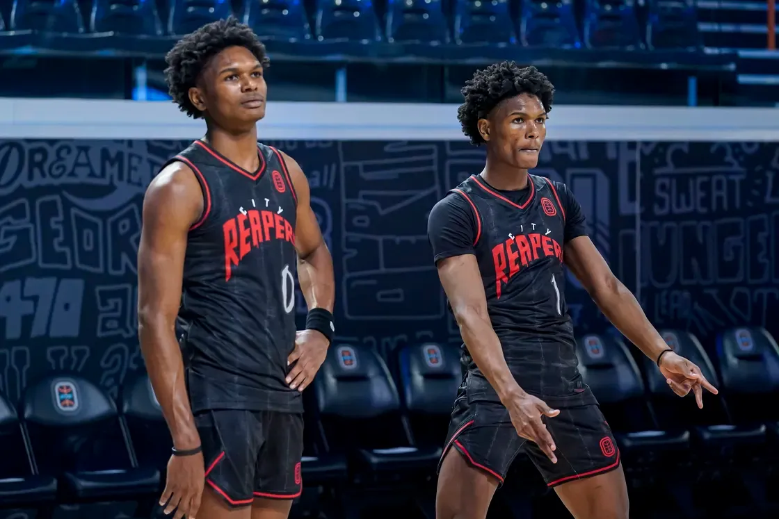 Twin brothers of Jamaican heritage Amen & Ausar Thompson make history in NBA draft